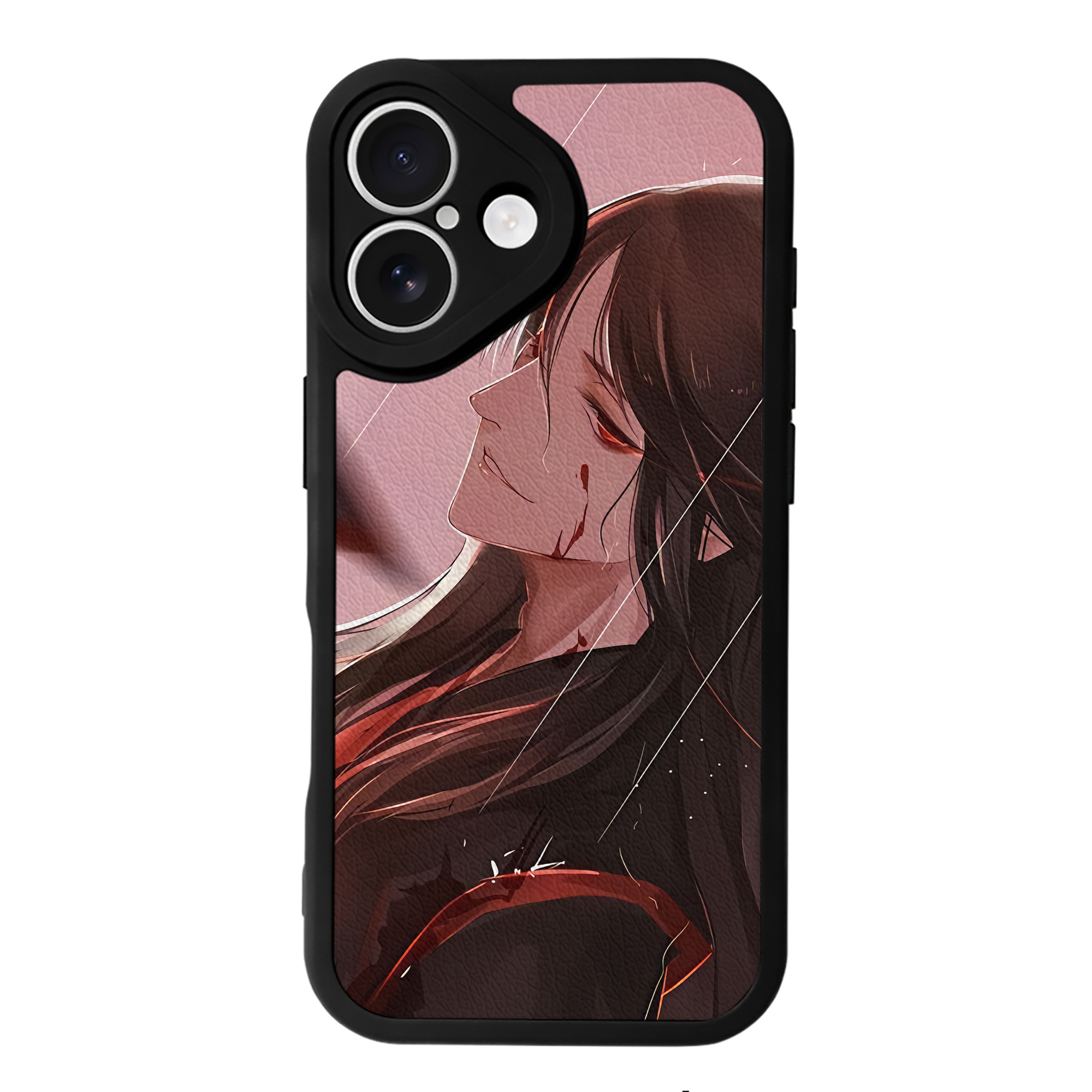 （画像用） 刀剣乱舞 Touken Ranbu 【iPhone 16シリーズ対応】シリコンスマホケース（レザー調） 材質：シリコン